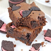Berry Burst Ice Cream Oreo Brownie