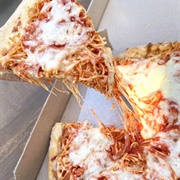 Spaghetti Pizza | J &amp; S Pizza, Natrona Heights, Pennsylvania