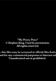 My Pretty Pony (2009)