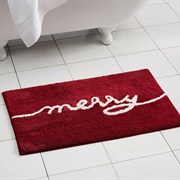 Christmas Bath Mat