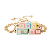 Crybaby Blocks Bracelet