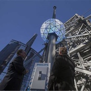 First Ever "Ball Drop" Is Held in Times Square