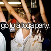 Go to a Toga Party