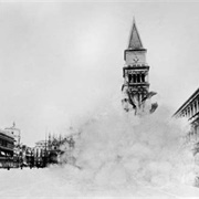 St Mark's Campanile in Venice Collapses.