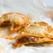 Hot Sauce and Tortilla Chip Sandwich