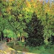 A Lane in the Public Gardens at Arles