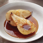 Poached Pear