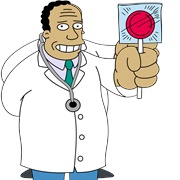 Julius Hibbert: The Simpsons