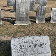 Grave of Grizzly Adams