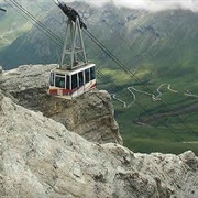 Cable Car, Pordoi, Dolomites