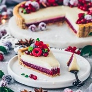 White Chocolate Raspberry Tart