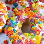 Fruity Pebbles Donuts