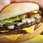 Whataburger Double Meat With Cheese