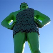 Jolly Green Giant Statue