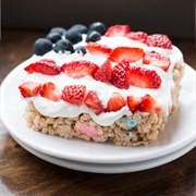 Red White Blue Lemon Rice Krispies