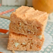 Orange Creamsicle Crispy Treats