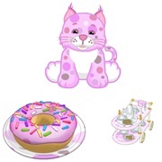 Polka Dot Striped Bobcat