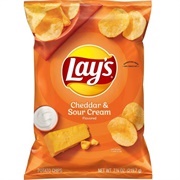 Lays Cheddar Sour Cream
