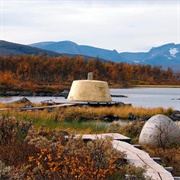 Sat on the Three-Country Cairn