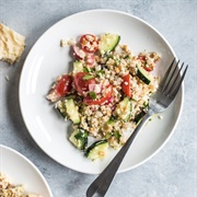 Mexican Quinoa Salad With Farro, and Barley