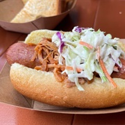 Barbecued Slaw Dog