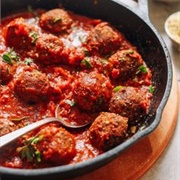 Vegan Meatball Marinara