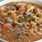Minced Moose Soup