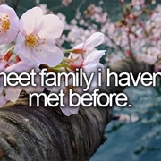 Meet Family You Haven't Met Before
