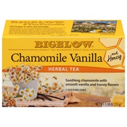 Chamomile Vanilla Honey Herbal Tea