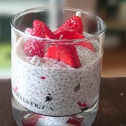 Chia Pudding With Strawberries