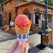 Sorbetti in a Waffle Cone