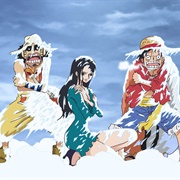 586. a Big Pinch! Luffy Sinks Into the Cold Lake