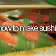 Learn How to Make Sushi