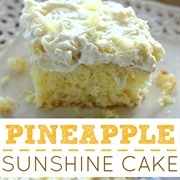 Pineapple Sunshine Cake