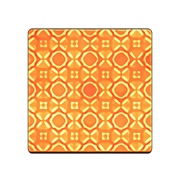 Orange Retro Flooring