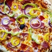 Banana Pepper Pizza