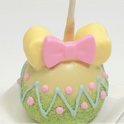 Zuri's Sweet Shop Minnie Mouse Easter Caramel Apple