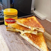 Vegemite and Cheese Sandwich