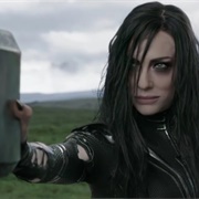 Hela Destroys Mjolnir