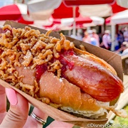 50th Celebration Hot Dog