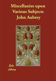 Miscellanies (John Aubrey)