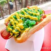 All-Beef Chicago-Style Hot Dog