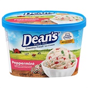 Dean's Peppermint Ice Cream