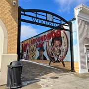 Groundhog's Day Movie Filming Location and Mural
