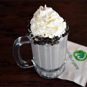Wahlburgers Peppermint Oreo Frappe