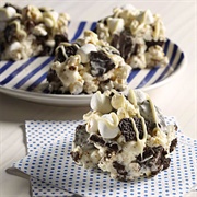 Oreo Rocky Road Popcorn Treats