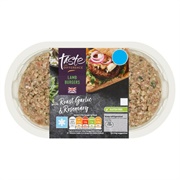 Lamb Burger With Roast Garlic & Rosemary