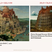Wieża Babel - Pieter Bruegel (Wiedeń/Rotterdam)
