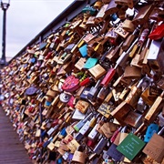 Love Lock for Myself on Bridge
