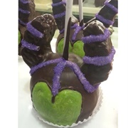 Goofy's Candy Company Maleficent Caramel Apple